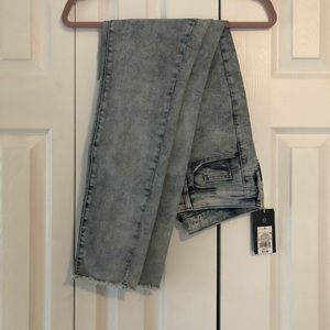 Acid Wash Skinny Jeans